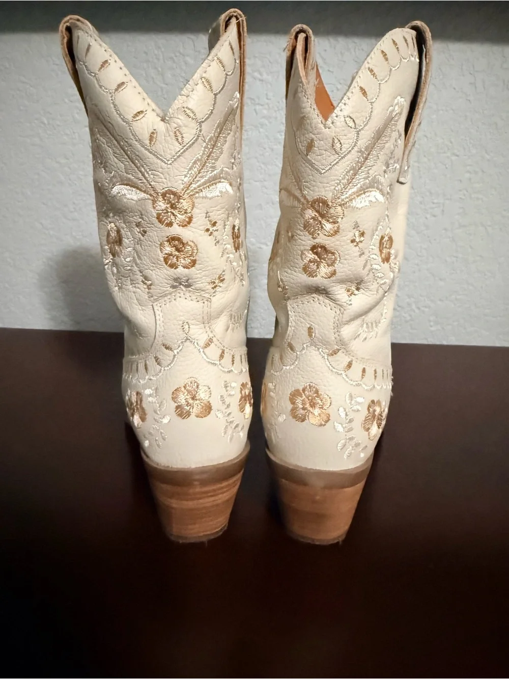DINGO GIRLS' FULL BLOOM WESTERN BOOTS - SNIP TOE